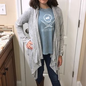 Grey cardigan